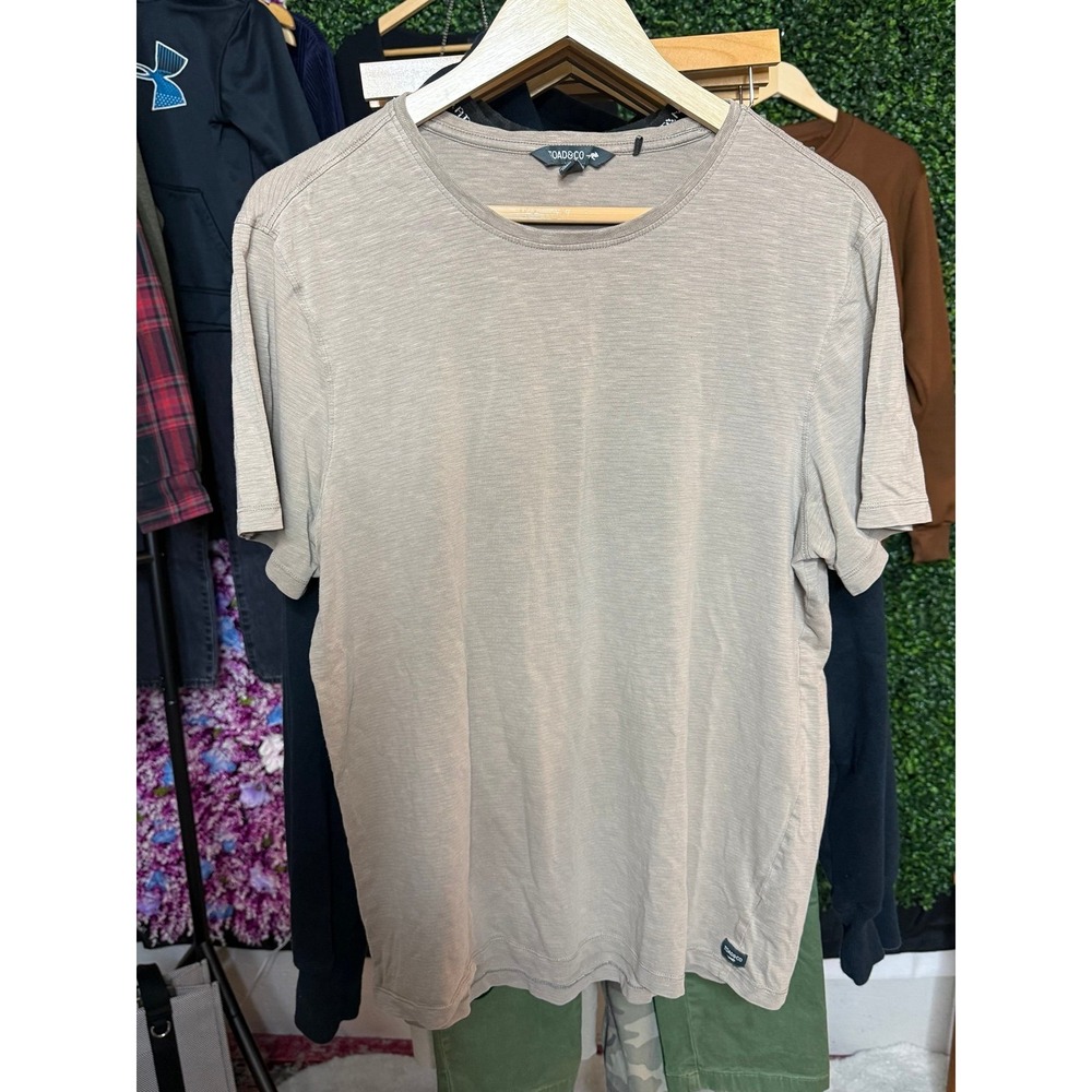 Toad & Co Men's Beige T Shirt M